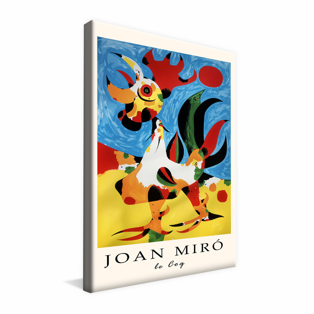 Joan Miró Le Coq V2405 Canvas