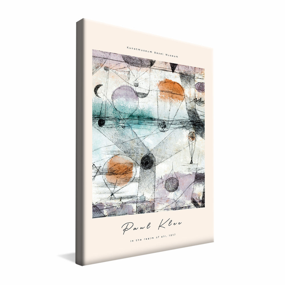 Paul Klee in The Realm of Air V2386 Canvas