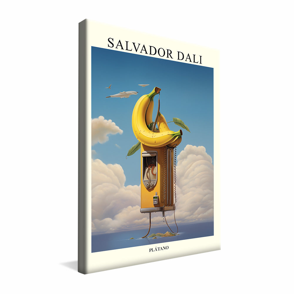Salvador Dali Plátano V2388 Canvas