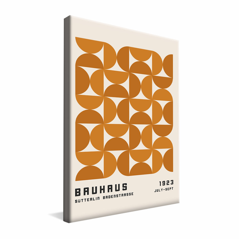 Bauhaus Gold V2472 Canvas