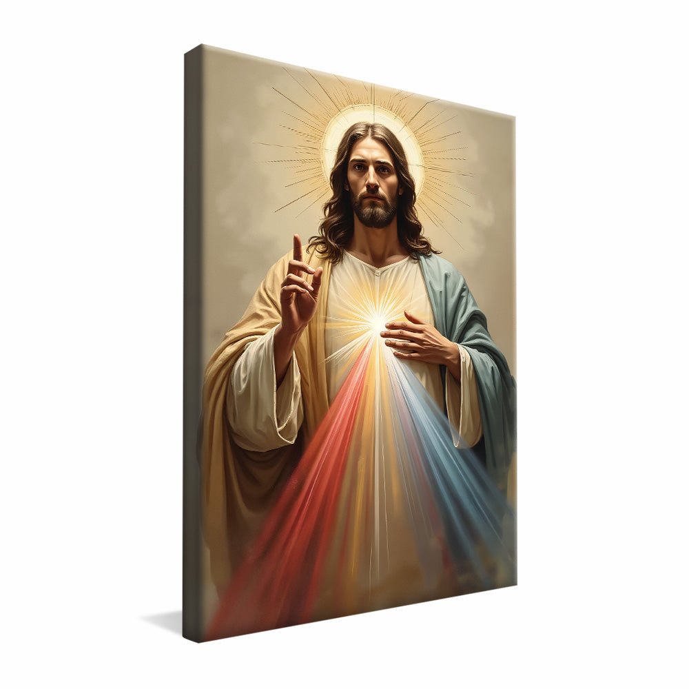Jesus Divine Mercy V2440 Canvas