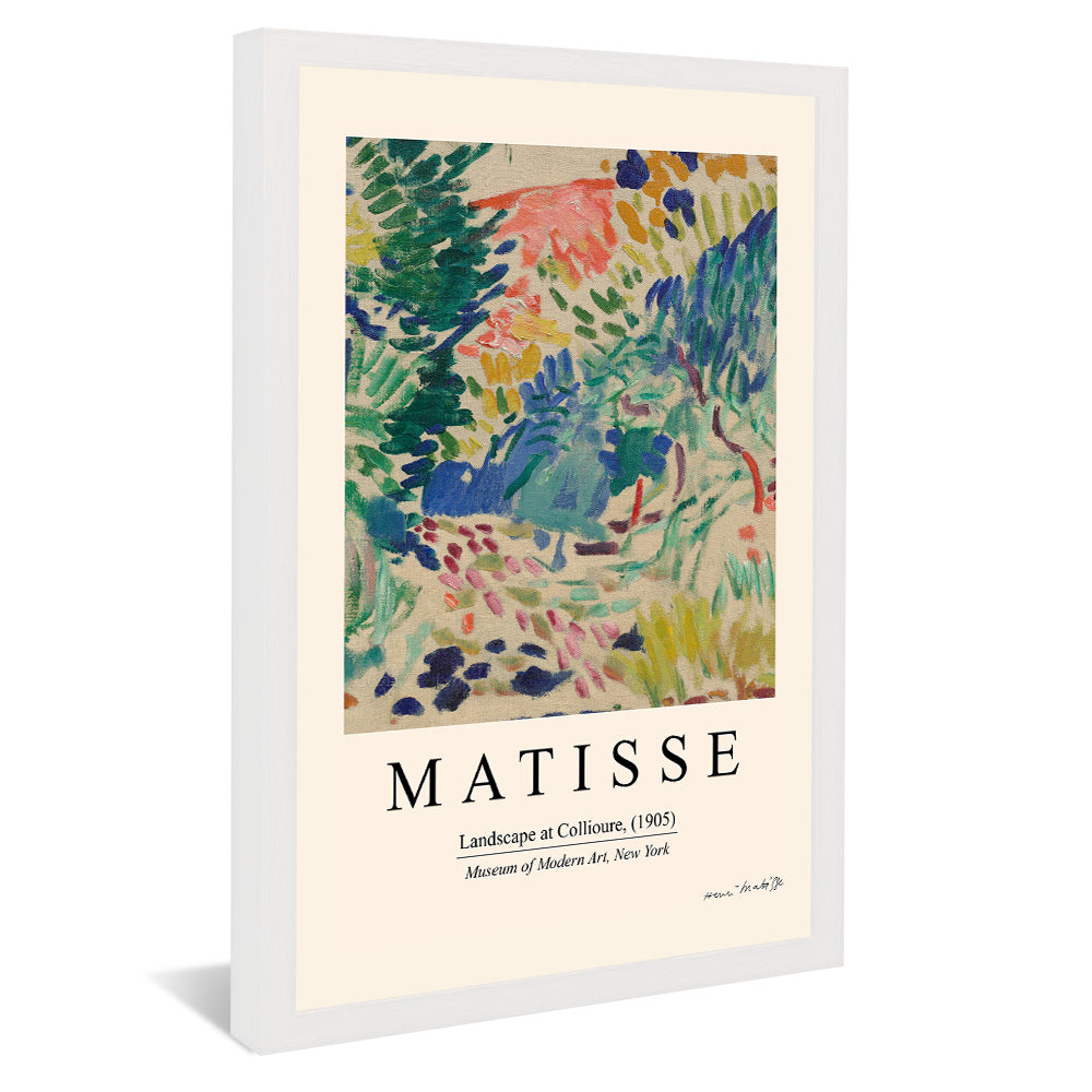 Henri Matisse Landscape at Collioure V2392 Canvas