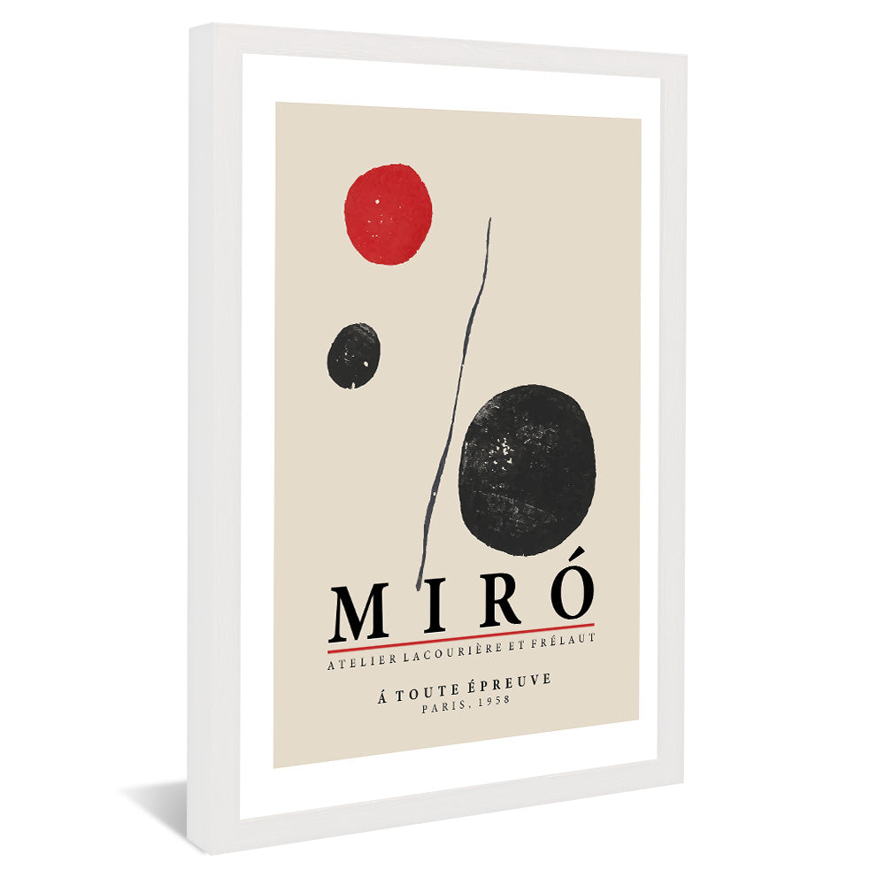 Joan Miro Á Toute Épreuve V2404 Canvas