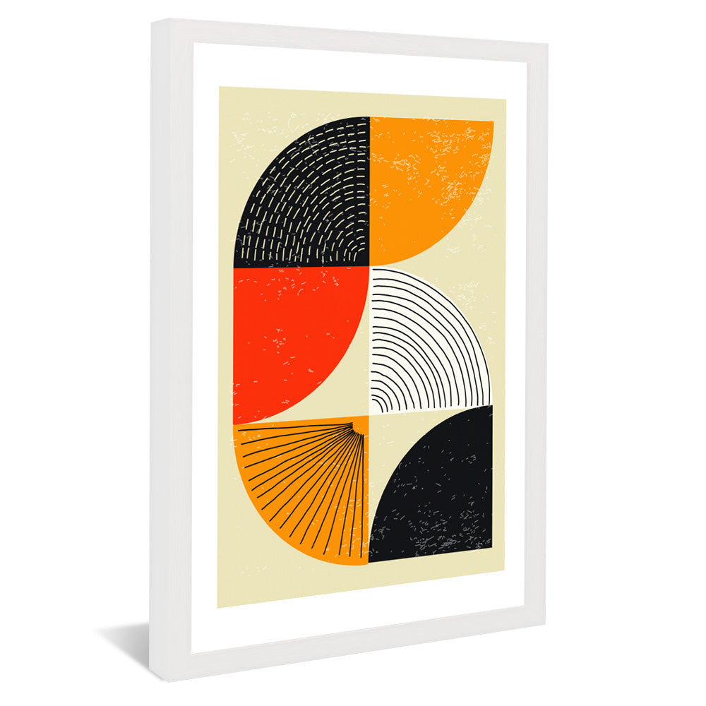 Bauhaus Geometric V2390 Canvas
