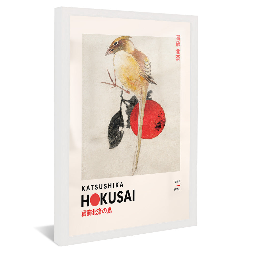 Katsushika Hokusai Bird V2393 Canvas