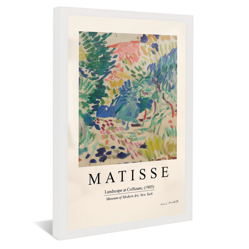 Henri Matisse Landscape at Collioure V2392 Canvas