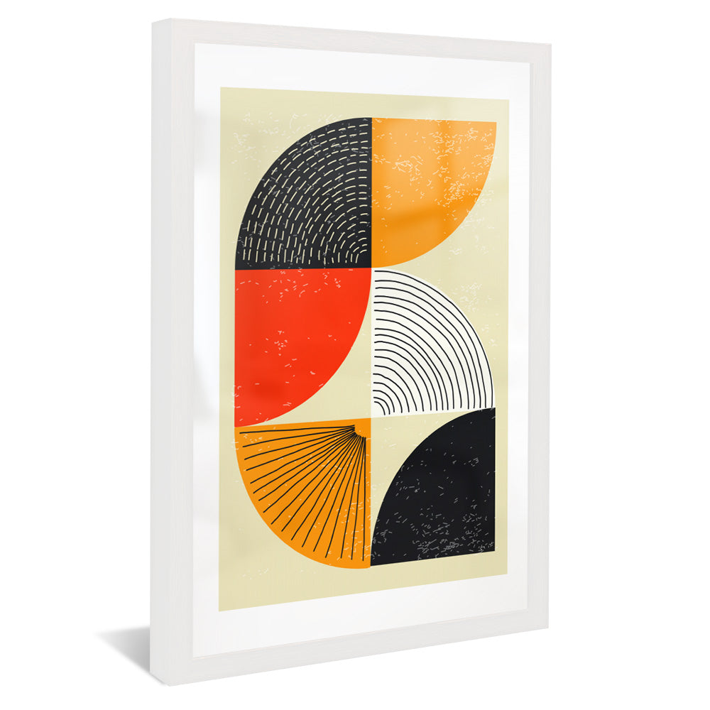 Bauhaus Geometric V2390 Canvas