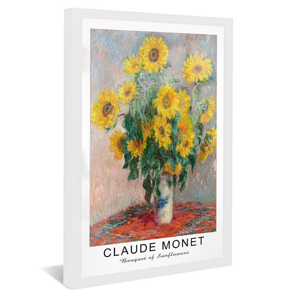 Claude Monet Bouquet of Sunflowers V2465 Canvas