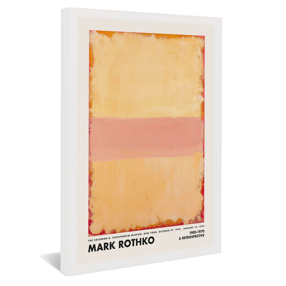 Mark Rothko Yellow, Pink, and Orange V2435 Canvas