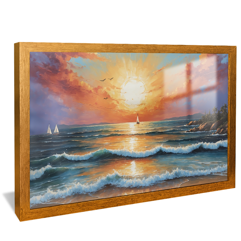 Beach V1481 Canvas