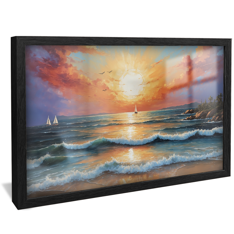Beach V1481 Canvas