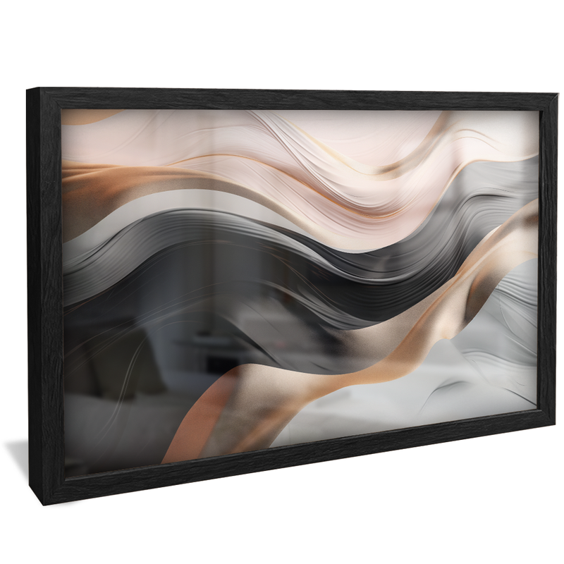 Black Rose Marble V980 Canvas