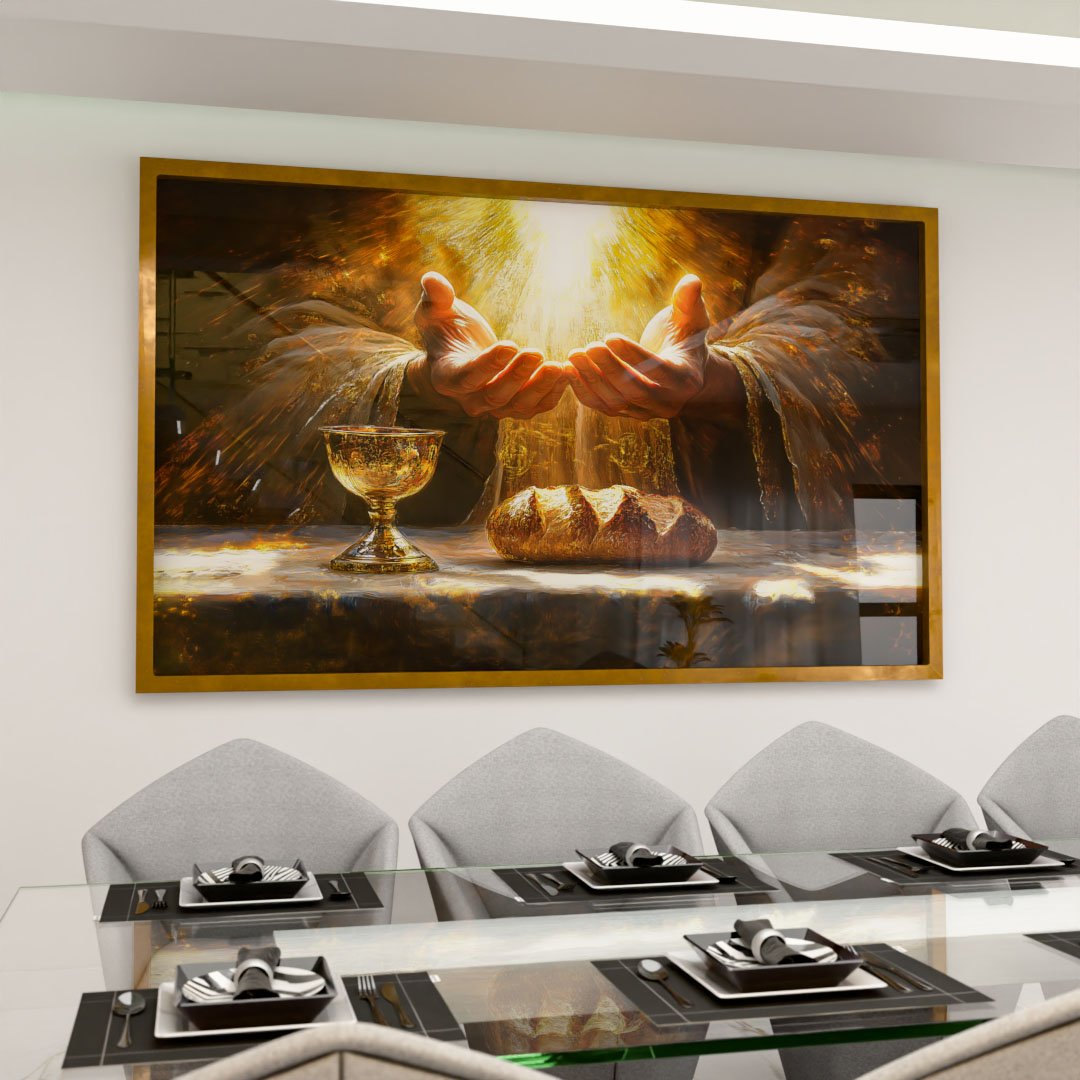 Blessed Bread and Wine V2024 Canvas