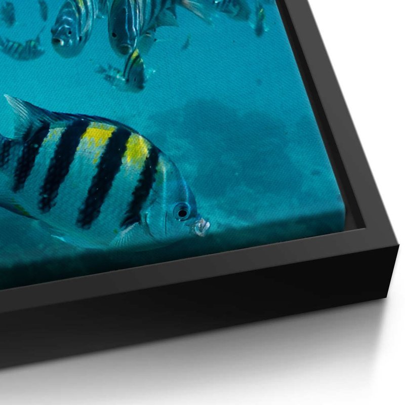 Blue Island Trio Canvas