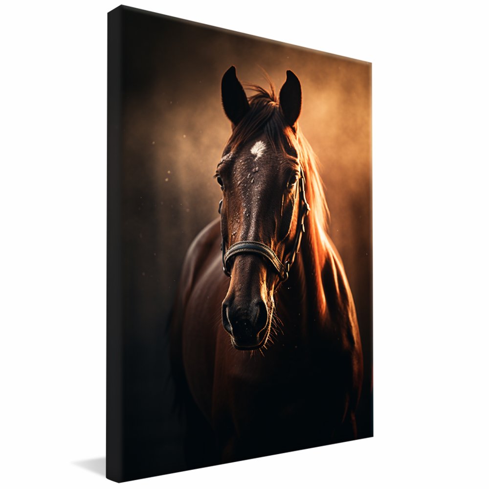Brown Horse Canvas