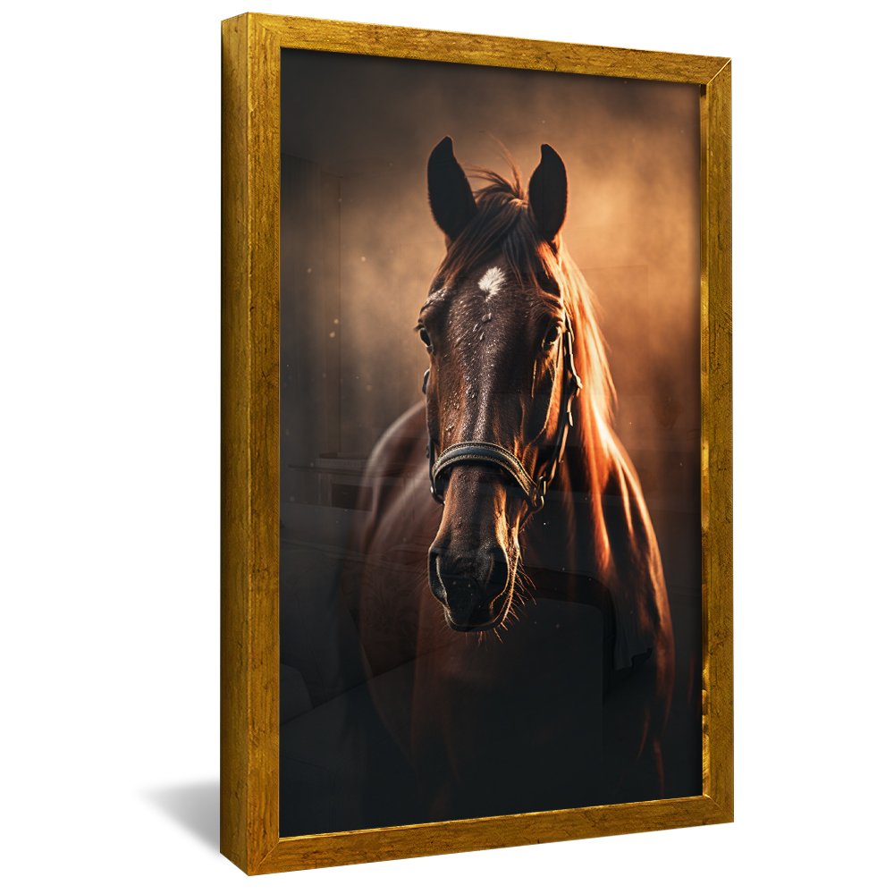 Brown Horse Canvas