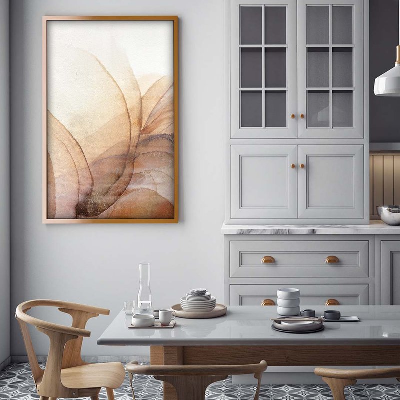 Brown Minimalists V1696 Canvas