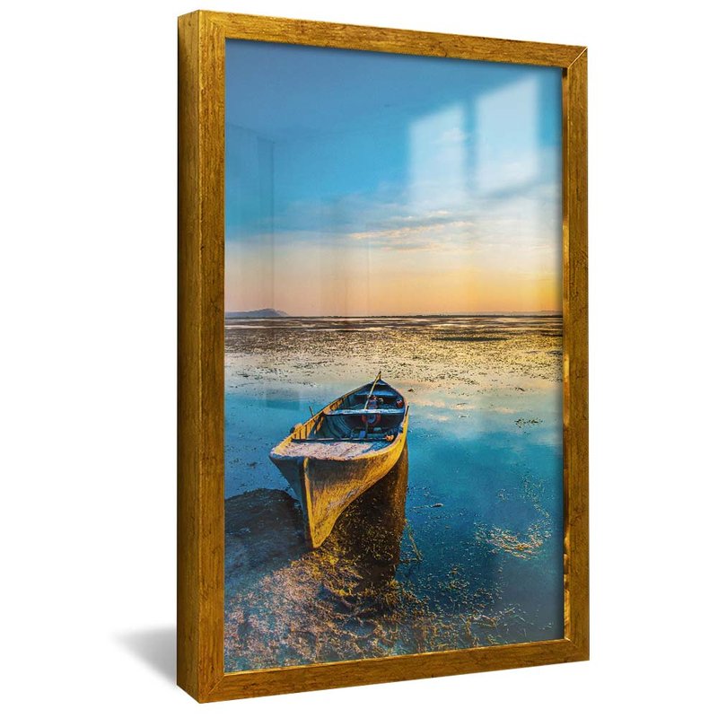Canoe on the Coast V1885 Canvas