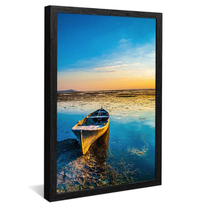 Canoe on the Coast V1885 Canvas