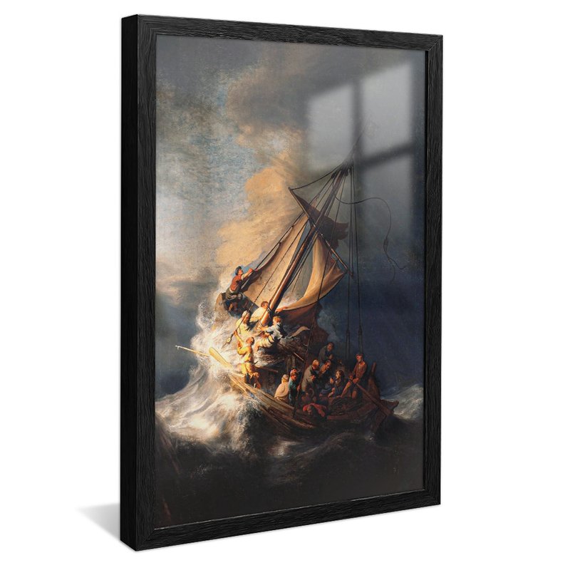 Christ in the Storm of the Sea of galilee of Rembrandt V1134 Canvas