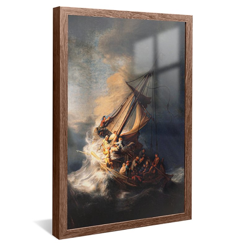 Christ in the Storm of the Sea of galilee of Rembrandt V1134 Canvas