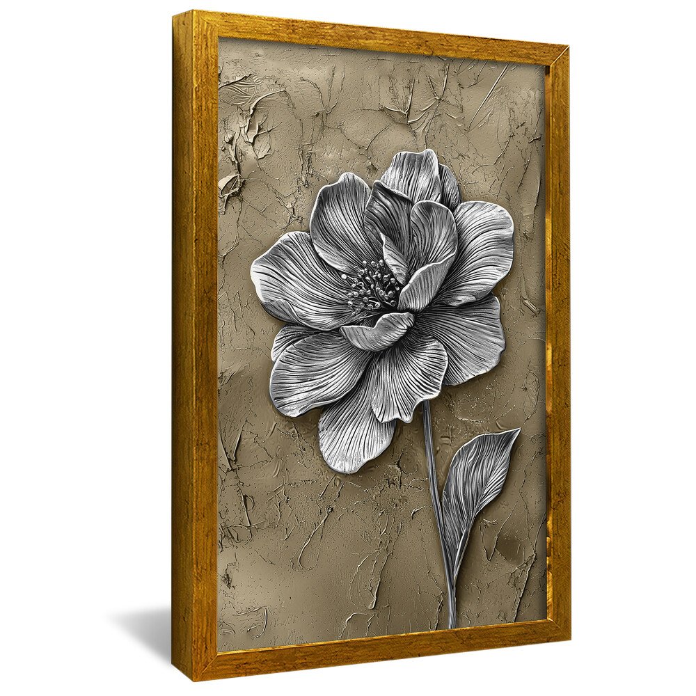 Chrome Floral on Pasture V2088 Canvas