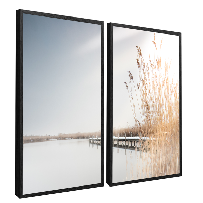 2 Pieces Clean Landscape Canvas V655