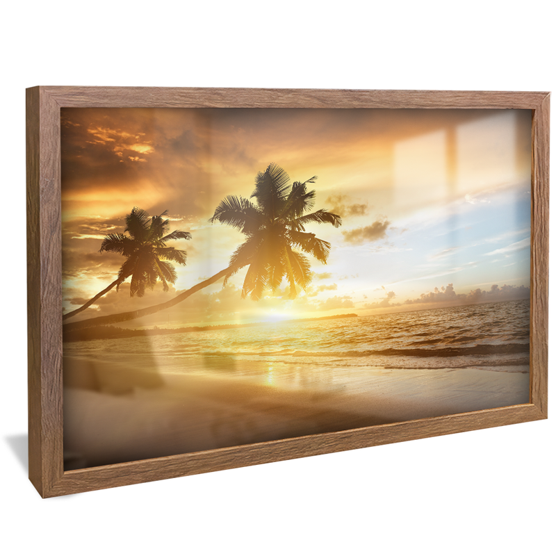 Coconut Trees in the Sunset V886 Canvas