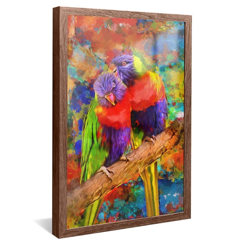 Colorful Canarinhos V1695 Canvas