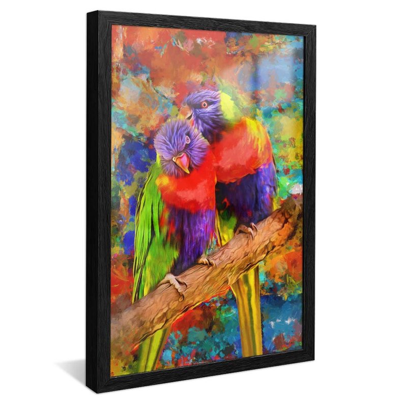 Colorful Canarinhos V1695 Canvas