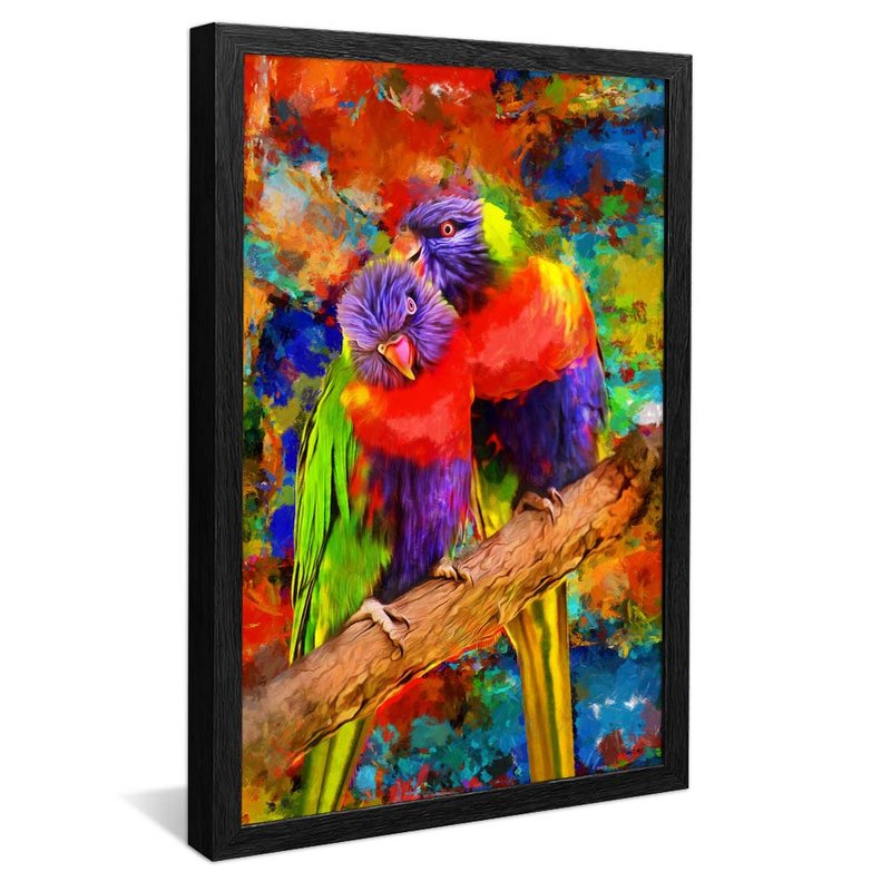 Colorful Canarinhos V1695 Canvas