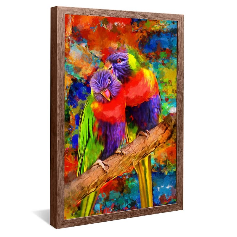 Colorful Canarinhos V1695 Canvas