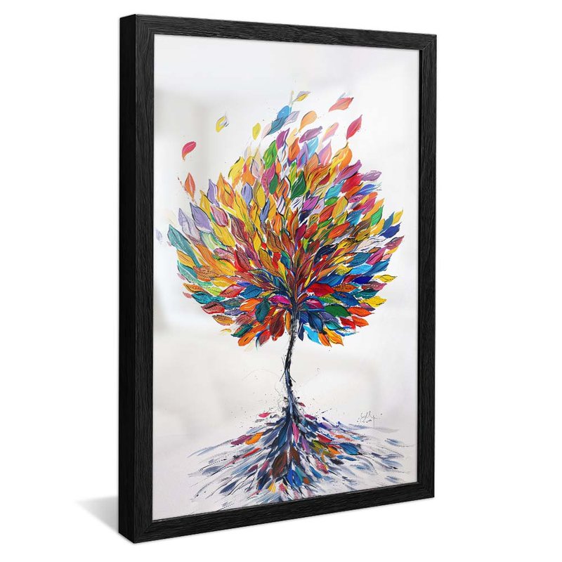 Colorful Leaves Explosion V1935 Canvas