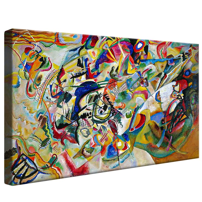 Composition Vii of Wassily Kandinsky V1340 Canvas