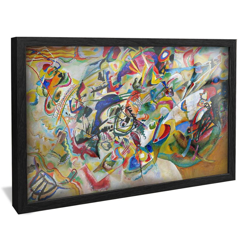 Composition Vii of Wassily Kandinsky V1340 Canvas