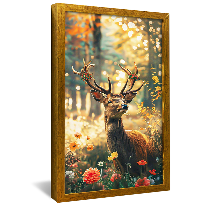 Corça in the Envired Forest V1412 Canvas
