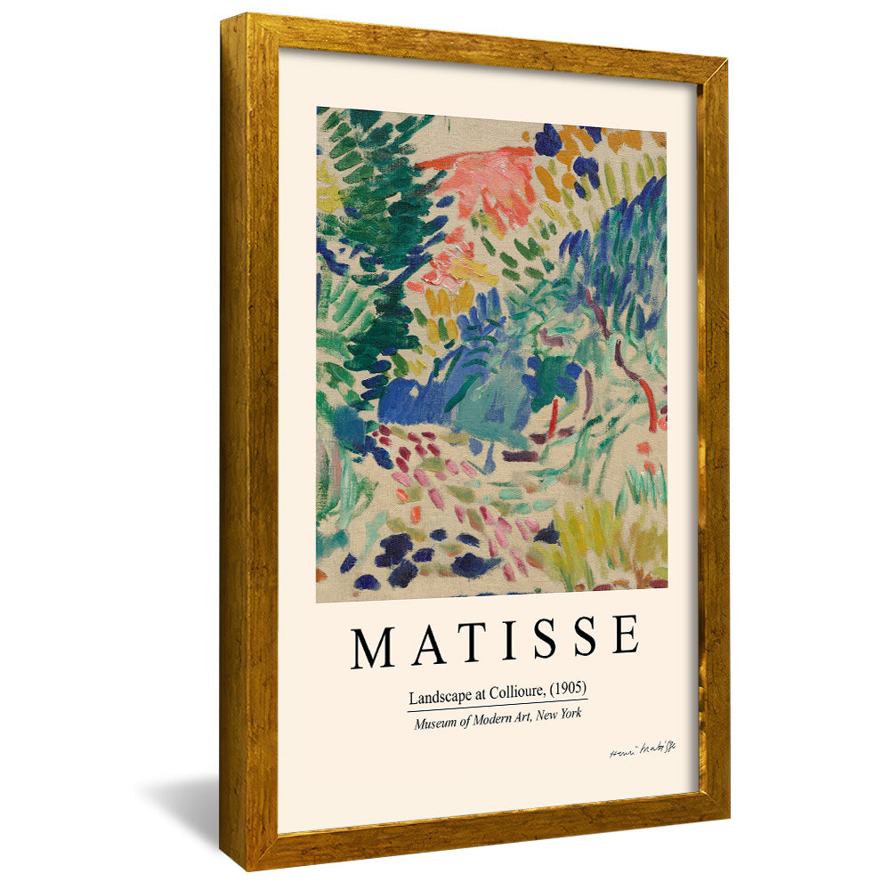 Henri Matisse Landscape at Collioure V2392 Canvas