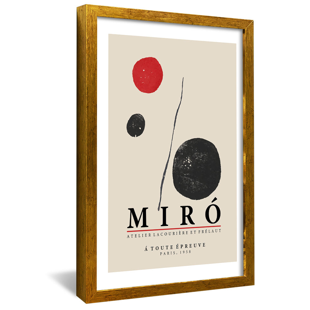 Joan Miro Á Toute Épreuve V2404 Canvas