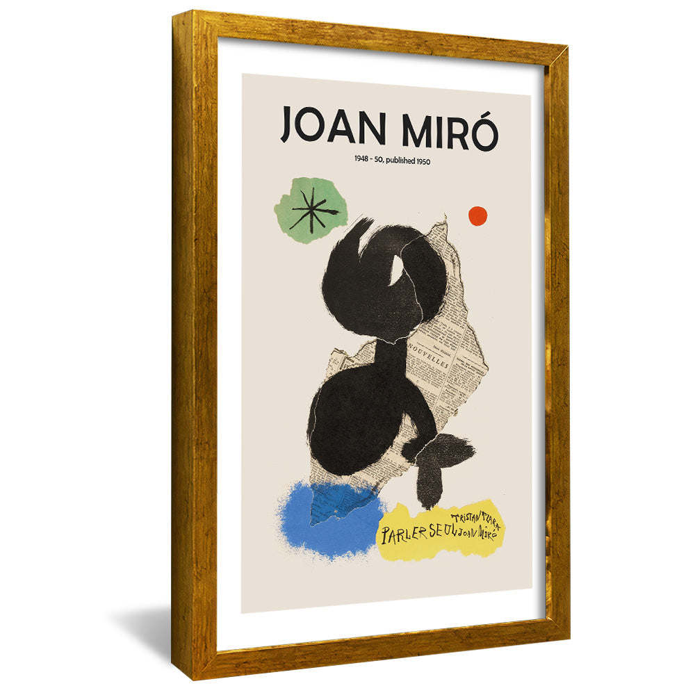 Joan Miro Parler Seul V2403 Canvas