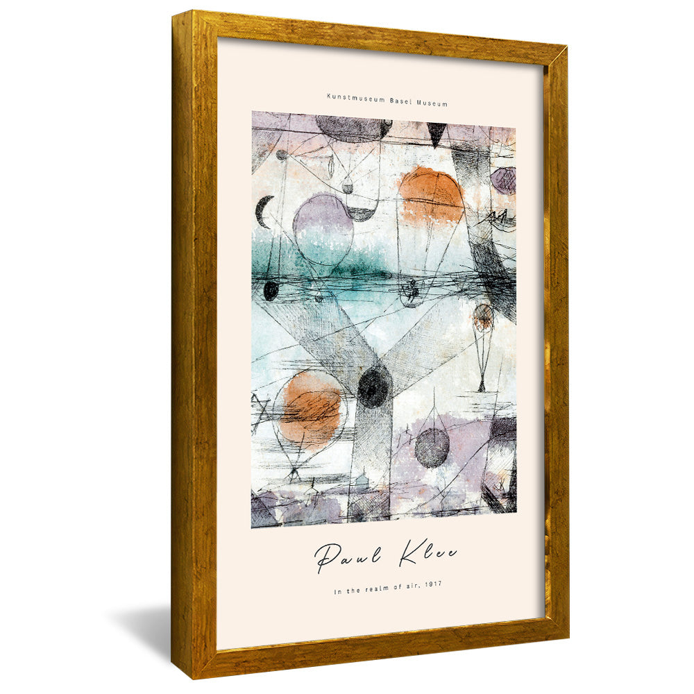 Paul Klee in The Realm of Air V2386 Canvas