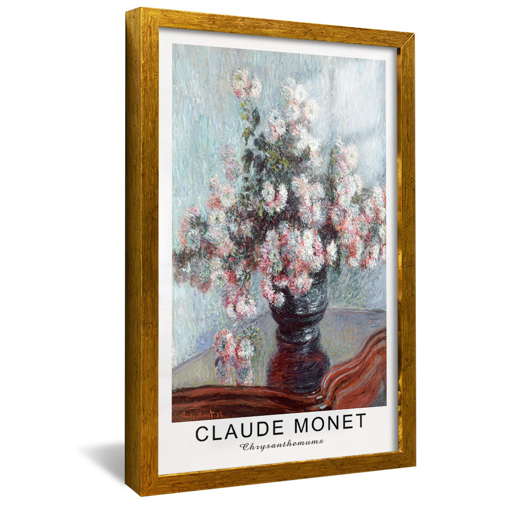 Claude Monet Chrysanthemums V2466 Canvas