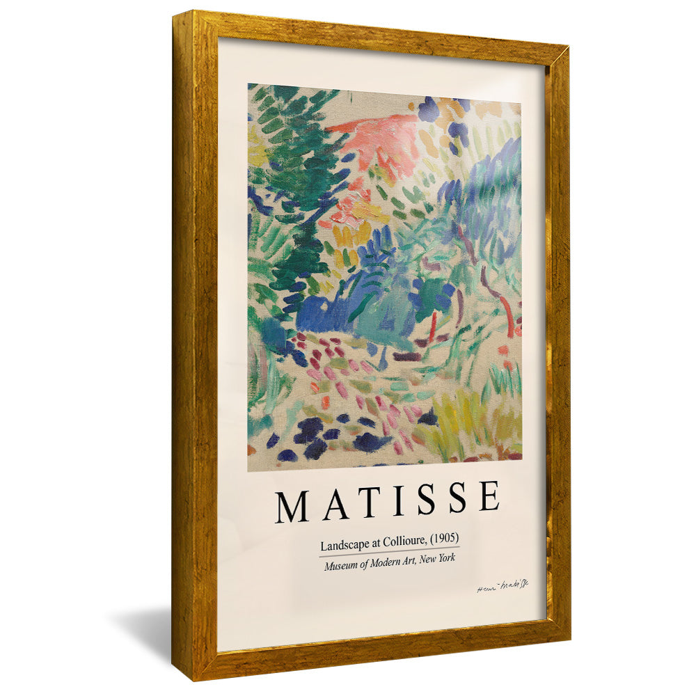 Henri Matisse Landscape at Collioure V2392 Canvas