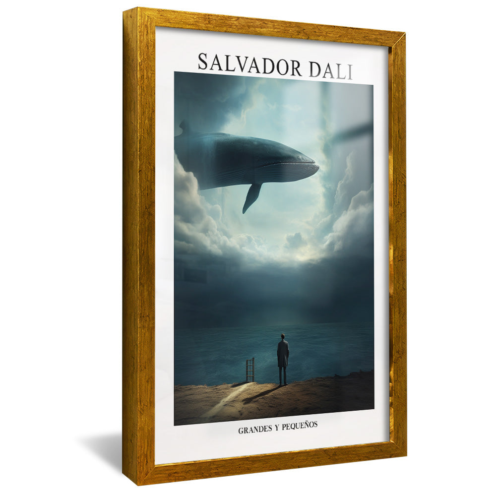 Salvador Dali Grandes y Pequenos V2388 Canvas