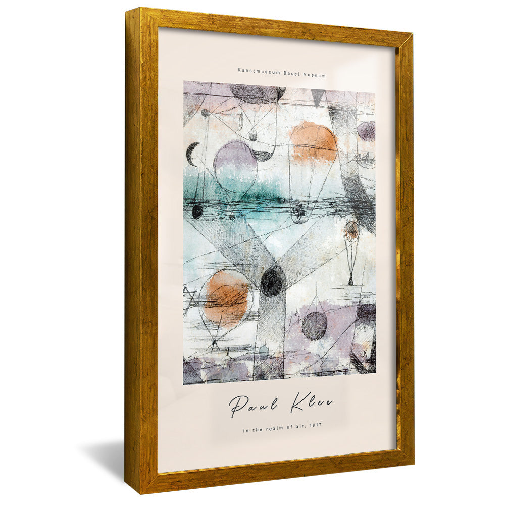 Paul Klee in The Realm of Air V2386 Canvas