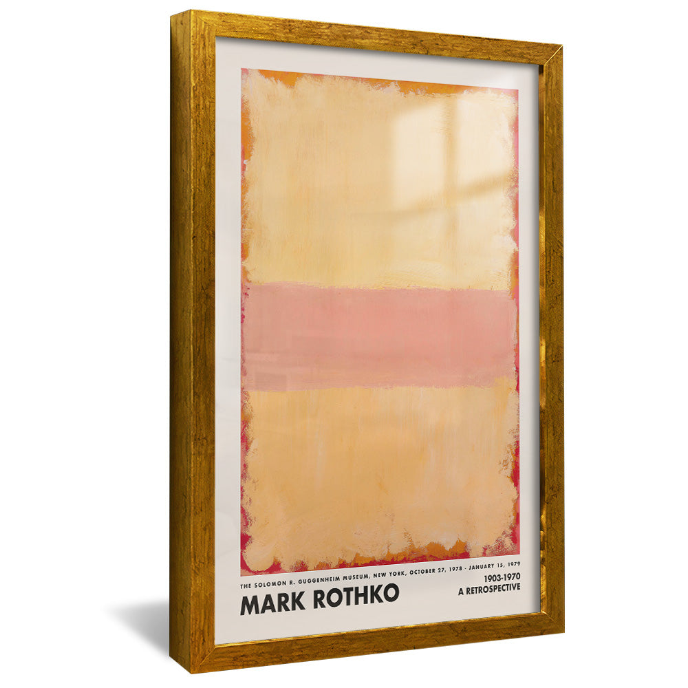 Mark Rothko Yellow, Pink, and Orange V2435 Canvas