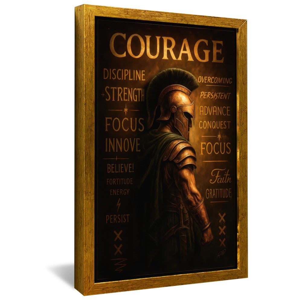 Warrior Courage V2670 Canvas
