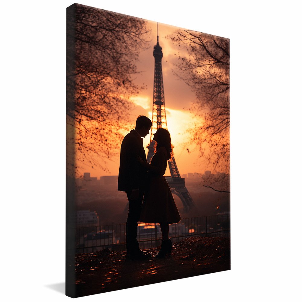 Loves in Paris V857 Canvas