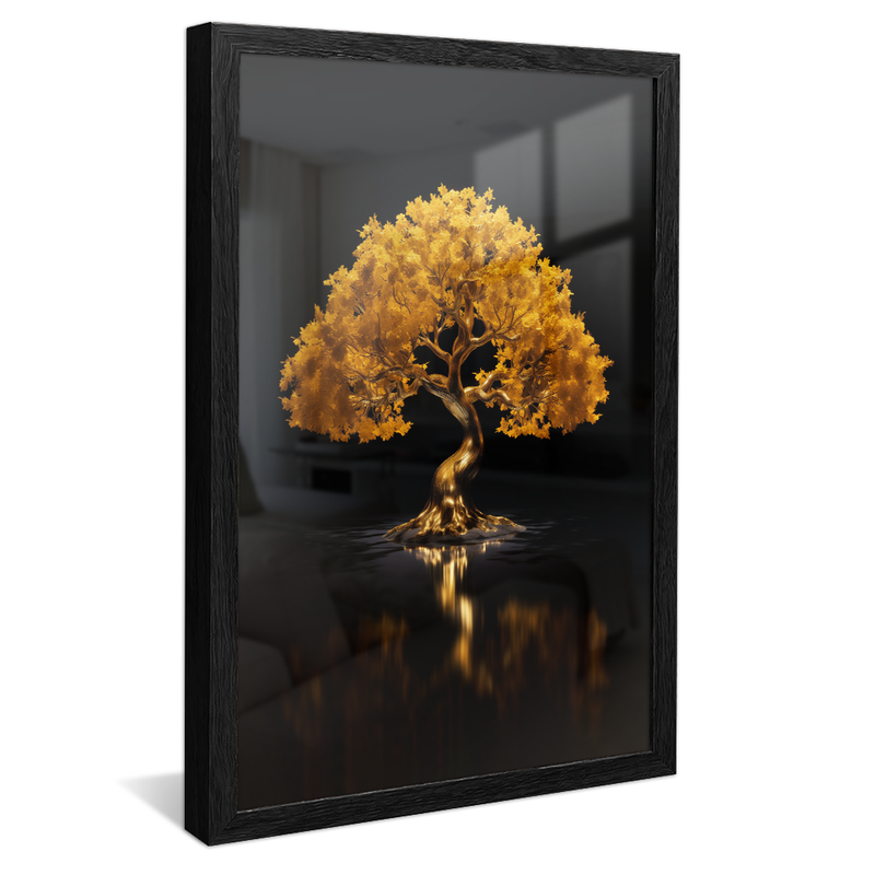 Dreams Golden Tree V794 Canvas