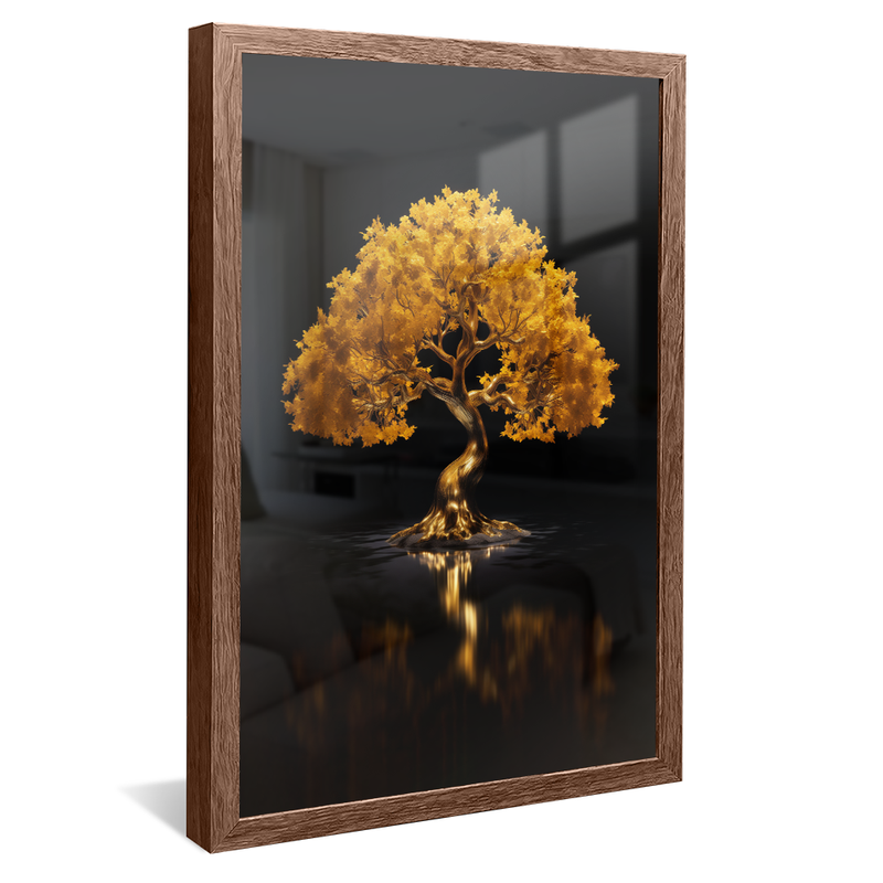 Dreams Golden Tree V794 Canvas