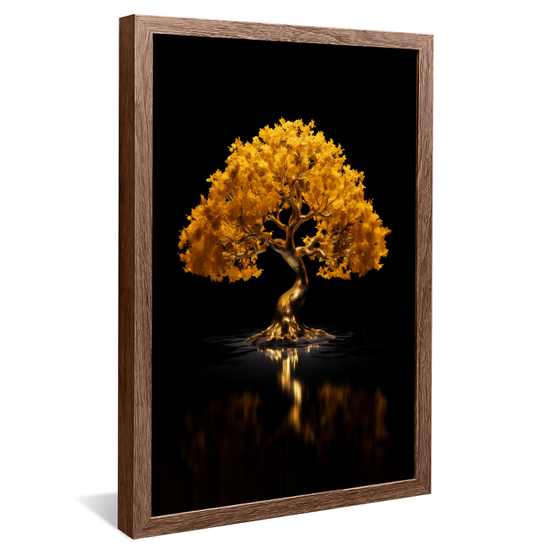 Dreams Golden Tree V794 Canvas